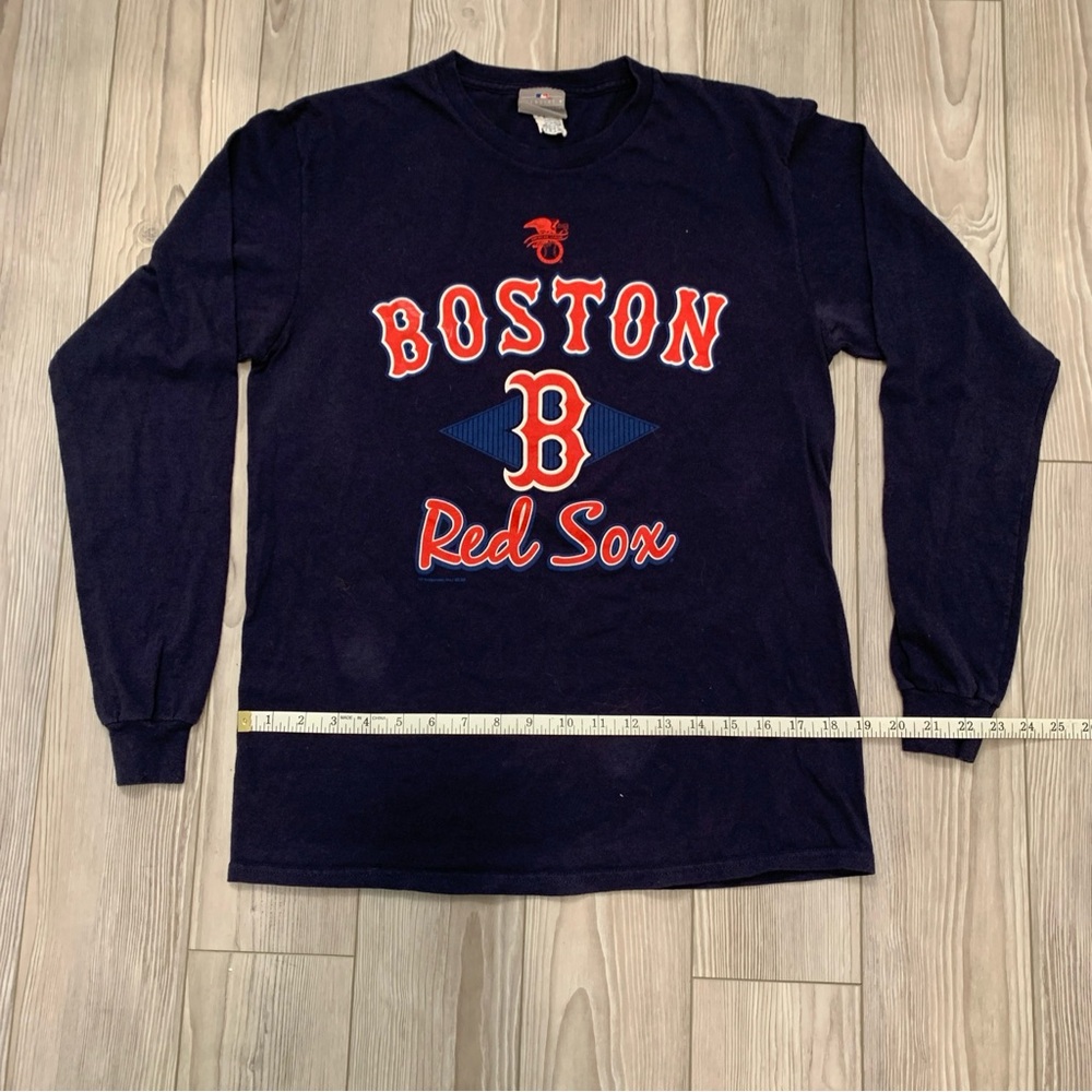 Vintage Boston Red Sox American League Long Sleeve Shirt (Size: Medium)